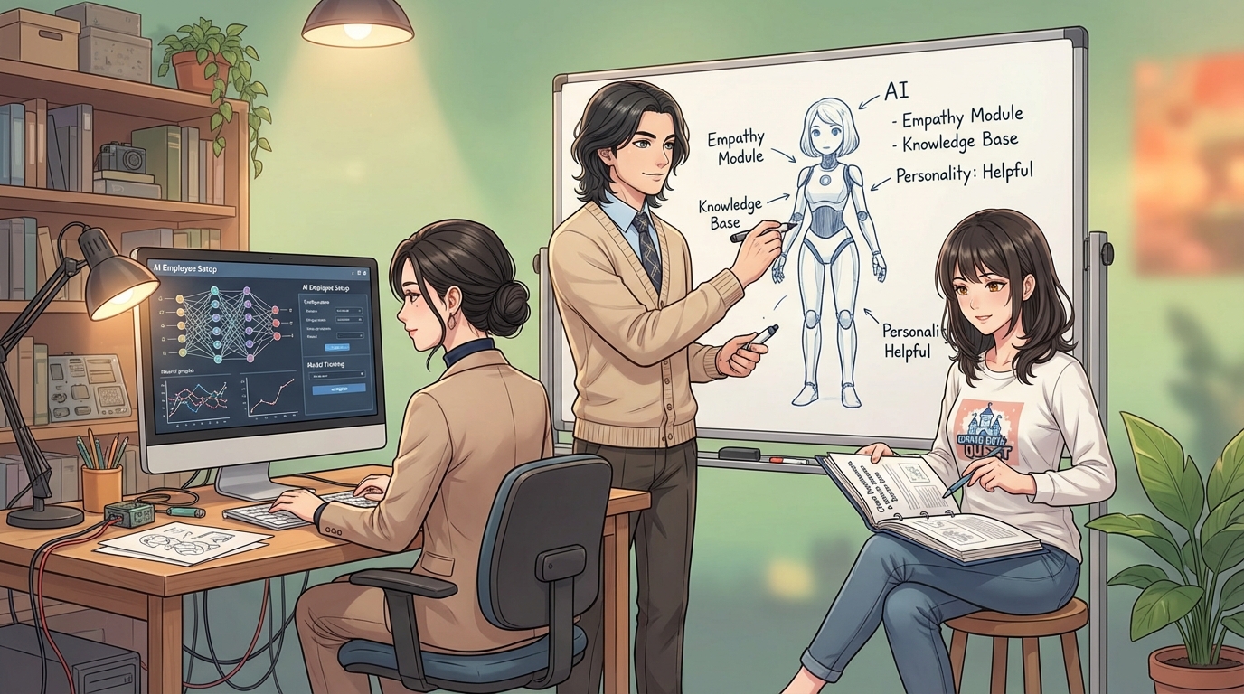 おむかえプラン - 御社専用AI社員の構築