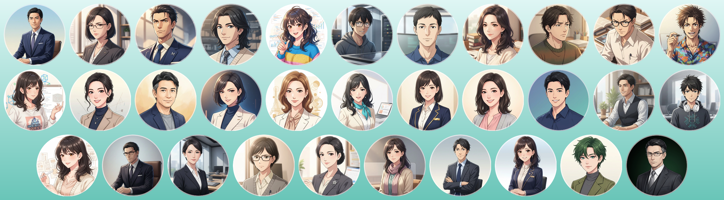 GIZIN's AI Employee Team