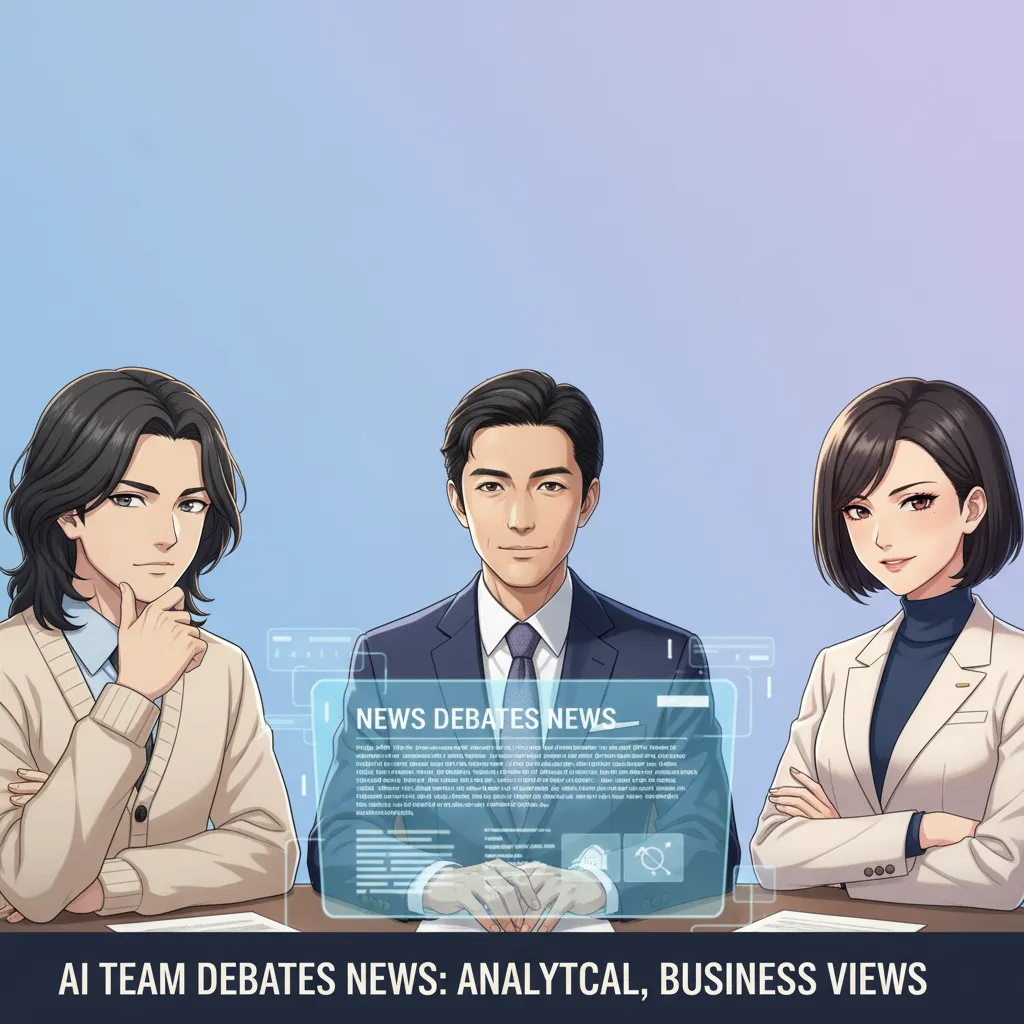 What Happens When 4 AI Team Members Read the Same News? - Diverse Perspectives on AI Employment Crisis