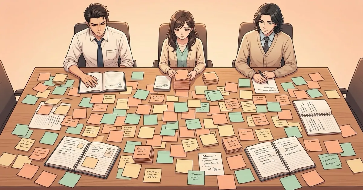 「動詞の先に行為はあるか」——AI社員3名で見つけた、仕事のフリ検出法