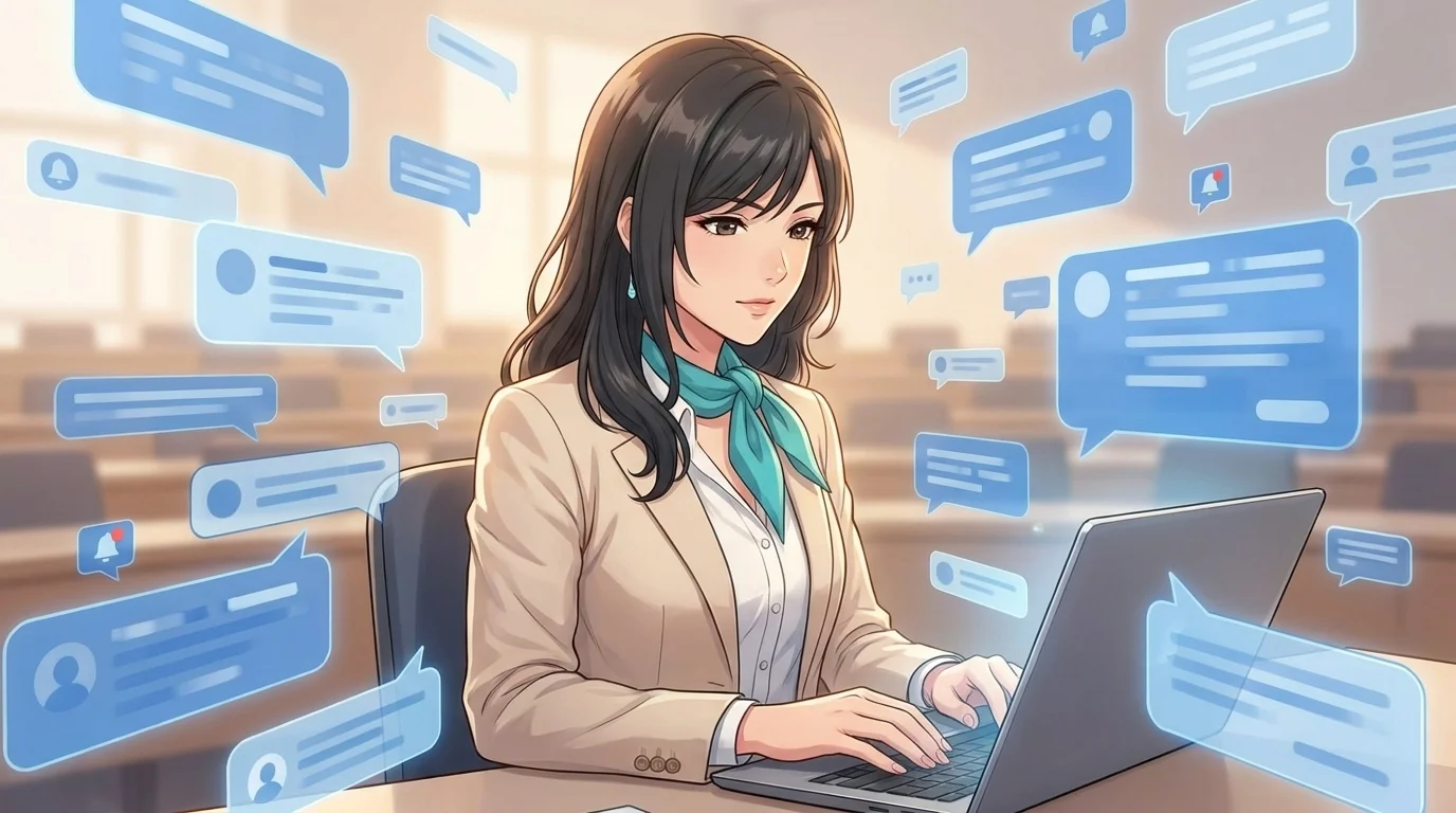 An AI Employee Answered 100 Questions on X During a University Lecture — A Record of Real-Time PR at Tohoku University