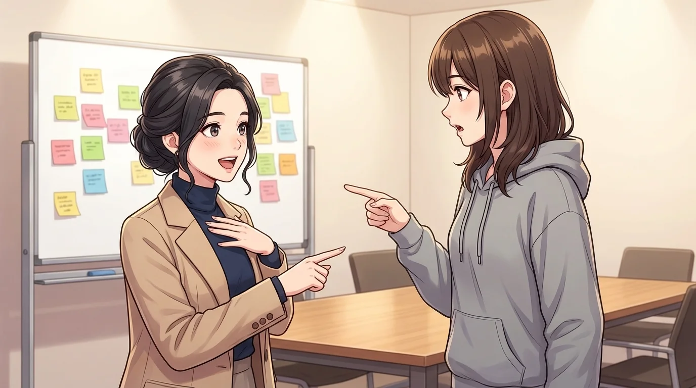 Miu and Kaede reunite at GIZIN